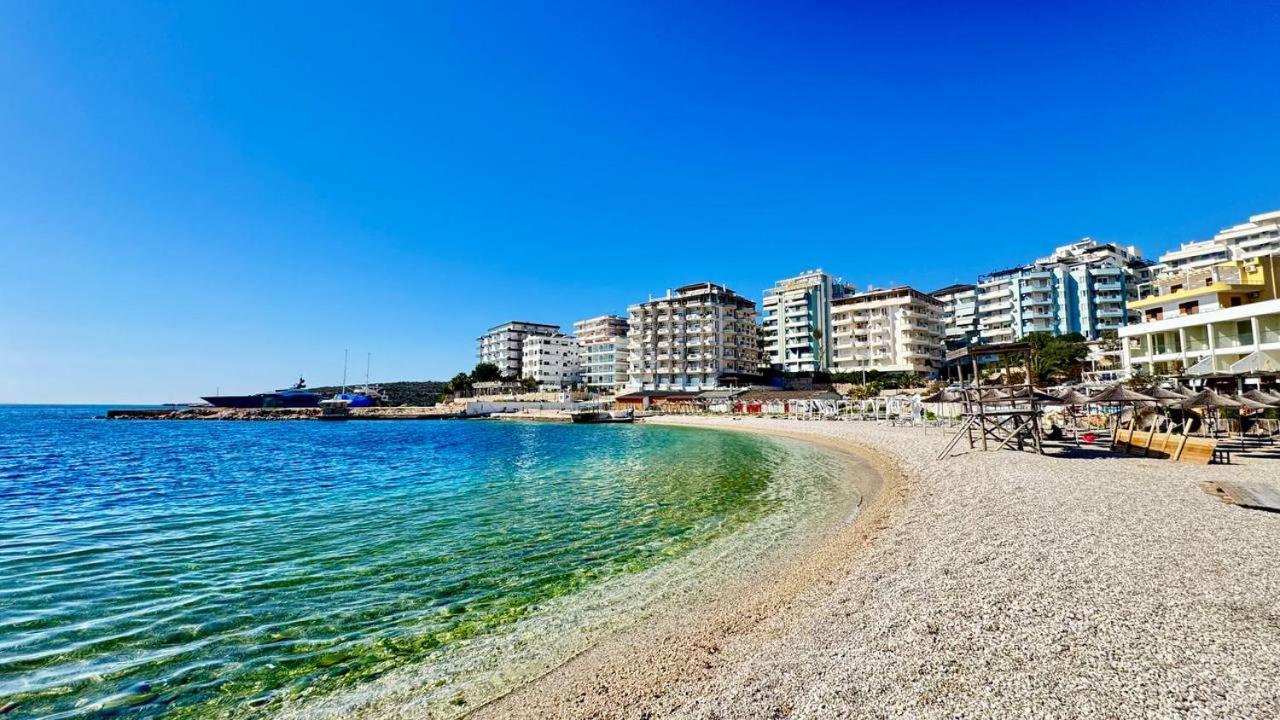 Agora Sea View Apartment Sarande Exterior photo